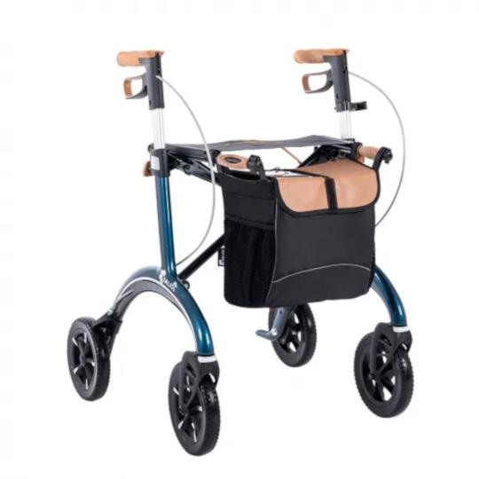 220477 Rollator 4 wielen Saljol Carbon Groen 62cm