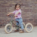 Trybike Steel Vintage loopfiets 2 in 1 mat groen