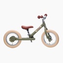 Trybike Steel Vintage loopfiets 2 in 1 mat groen