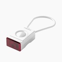 BOOKMAN Fietsverlichting Blocklight white