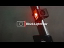 BOOKMAN Fietsverlichting Blocklight white