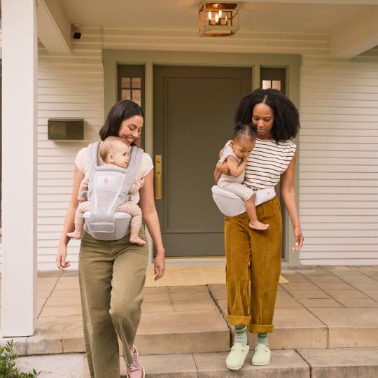 Ergobaby Lift Hip Seat Baby Carrier Pearl Grey