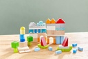 Haba Basisbouwstenen Kleurrijk, set middelgroot (85 stuks)