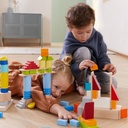 Haba Basisbouwstenen Kleurrijk, set middelgroot (85 stuks)