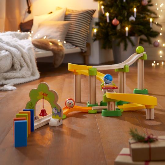 Haba Kullerbü Knikkerbaan Basisdoos 'Sim-Sala-Ting'