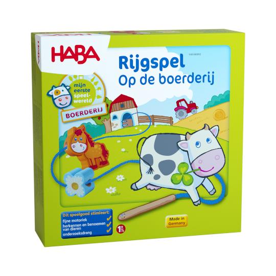 Haba Rijgspel Op de boerderij
