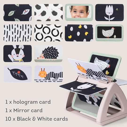 Taf Toys Black & White Spinning Babyboekje