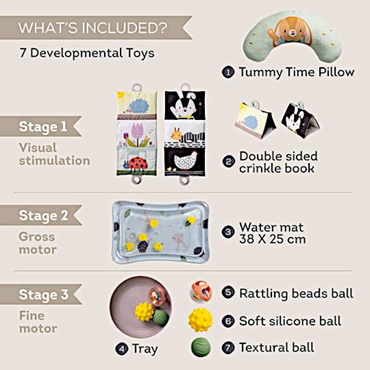 Taf Toys Tummy time Essentials Kit