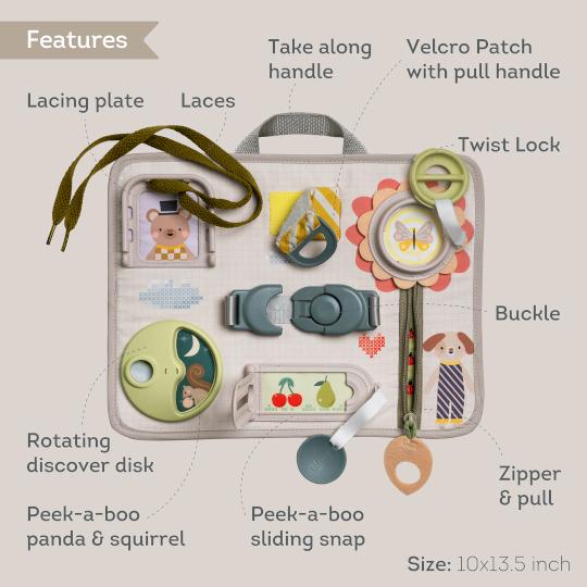 Taf Toys Snap 'N Learn Board
