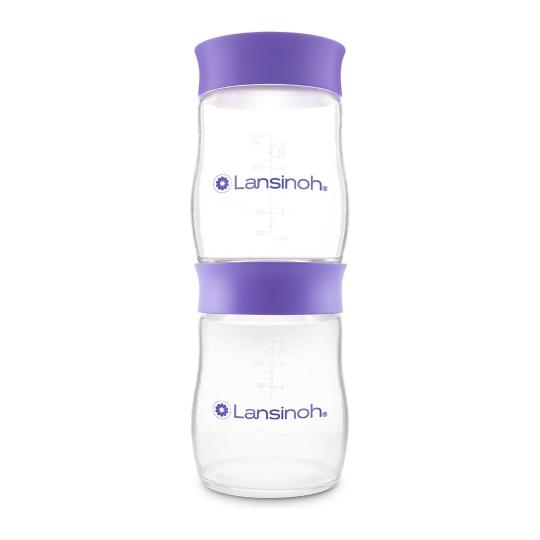 Lansinoh Bewaarflesjes voor moedermelk 4x160ml