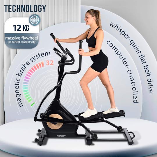 Christopeit Crosstrainer Fit Wheel Pro