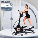 Christopeit Crosstrainer Fit Wheel Pro