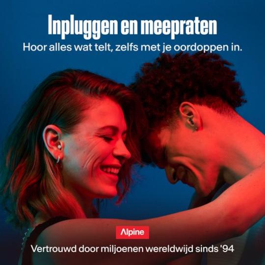 Alpine Oordopjes PartyPlug Pro Natural 1 paar (2025)