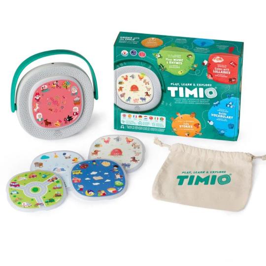 TIMIO Player + 5 discs (Rechargeable)