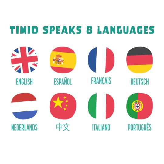 TIMIO Player + 5 discs (Rechargeable)