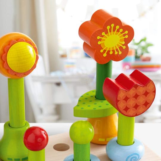 HABA Opsteekspel 'Bloementuin'