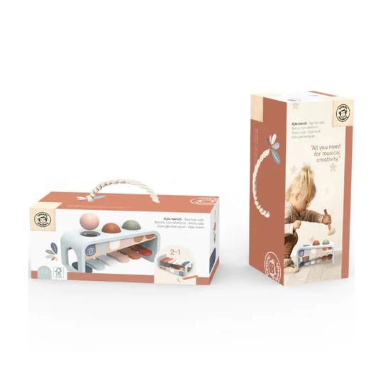 Speedy Monkey 2 in 1 - Xylofoon & Hamerbank