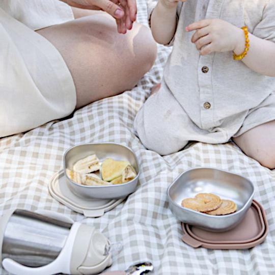 BÉABA RVS Snack Doosjes Multi-Use (3 stuks)