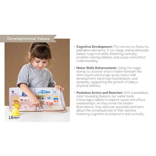 Taf Toys Peek-A-Boo Water Book