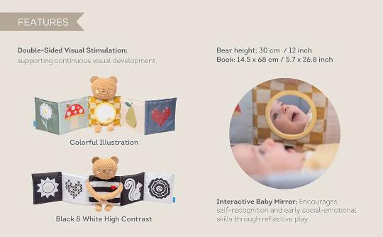 Taf Toys Snuggle Bear Book