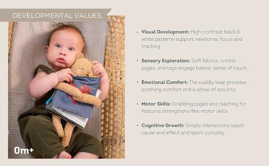 Taf Toys Snuggle Bear Book