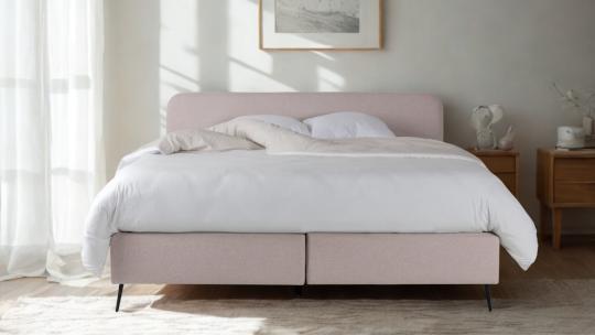 Boxspringset Comfort met Matras Comfort Cool Micropocket 25cm