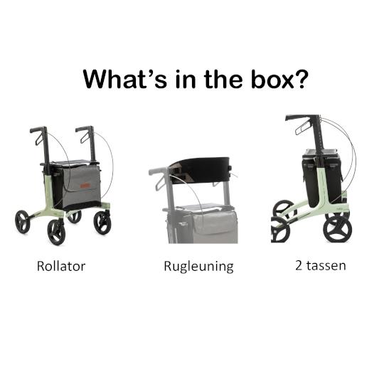 220477 Rollator 4-wiels Rollz Air