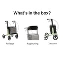 220477 Rollator 4-wiels Rollz Air