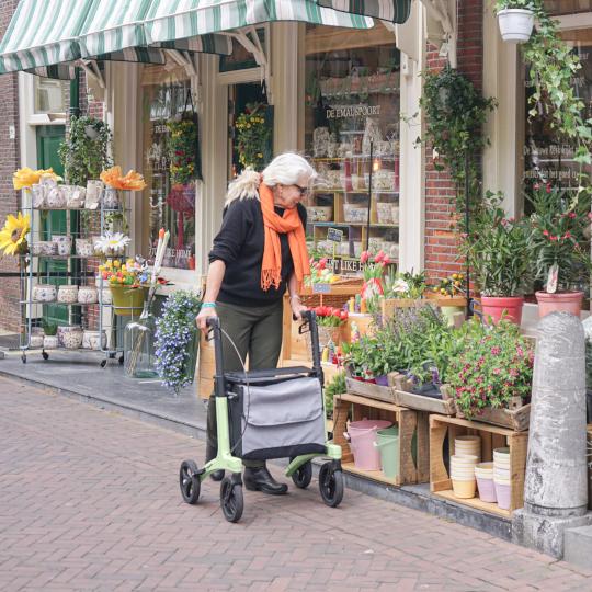 220477 Rollator 4-wiels Rollz Air