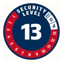 Abus Vouwslot Bordo 6200K/90 zwart SH