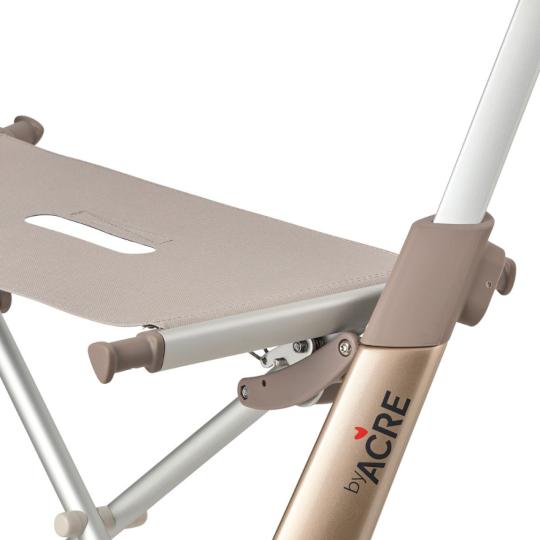 220477 Rollator 4-wiels Carbon UltraLight BREED (incl. grote weekendtas)