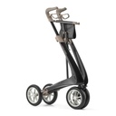 220477 Rollator 4-wiels Carbon UltraLight BREED (incl. grote weekendtas)