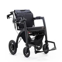 220477 Rollator 4-wiels Rollz Motion Electric (rolstoelpakket, bagagetas, 3 in 1 en pomp incl.)(Mat Zwart)