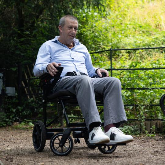 E-Foldi Navigator Elektrische rolstoel (excl. batterijen of accessoires)