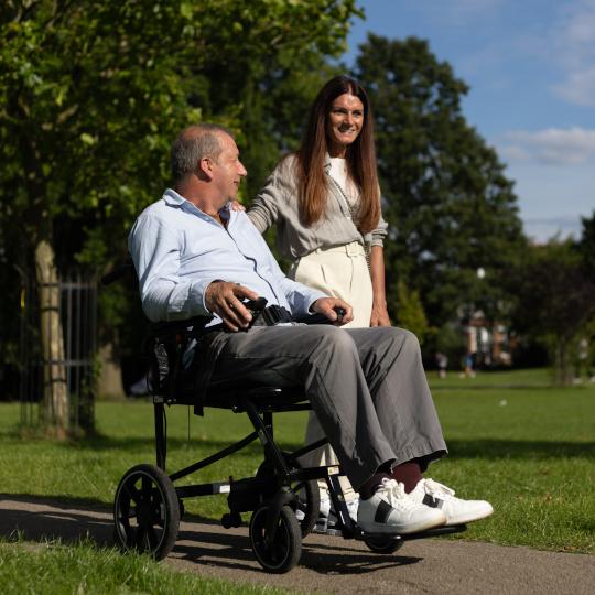 E-Foldi Navigator Elektrische rolstoel (excl. batterijen of accessoires)