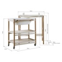 Quax Luiertafel met Bad Smart