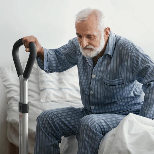 Let's Get Up Bedbeugel met grondplaat