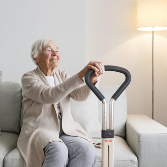 Let's Get Up Bedbeugel met grondplaat