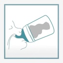 Suavinex Flespakket Zero Zero (270ml Fles gem.doorstroom + Zuigspeen + Siliconen zakje fair)