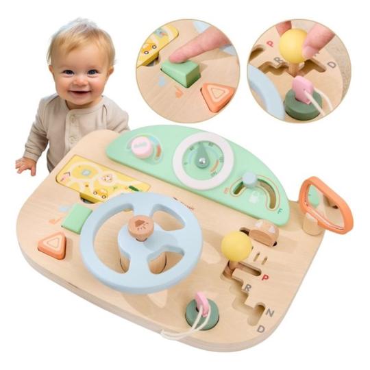 Classic World Houten Multifunctioneel Stuurwiel