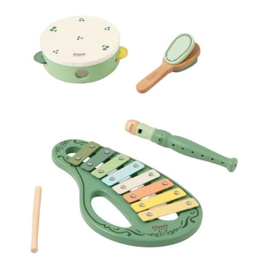 Classic World Houten Muziekset Vintage
