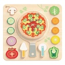 Classic World Houten Vormenpuzzel Pizza