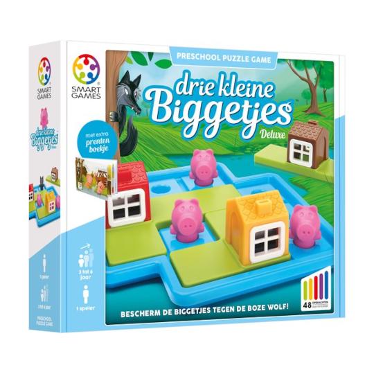 SmartGames Drie Kleine Biggetjes - Deluxe