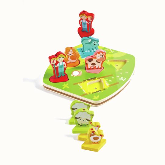 Hape Farmyard Sound Puzzle
