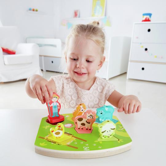 Hape Farmyard Sound Puzzle