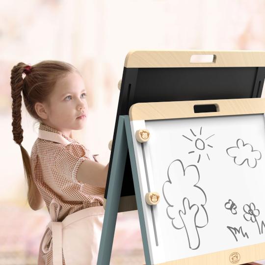 Speedy Monkey Verstelbaar schoolbord 3 in 1