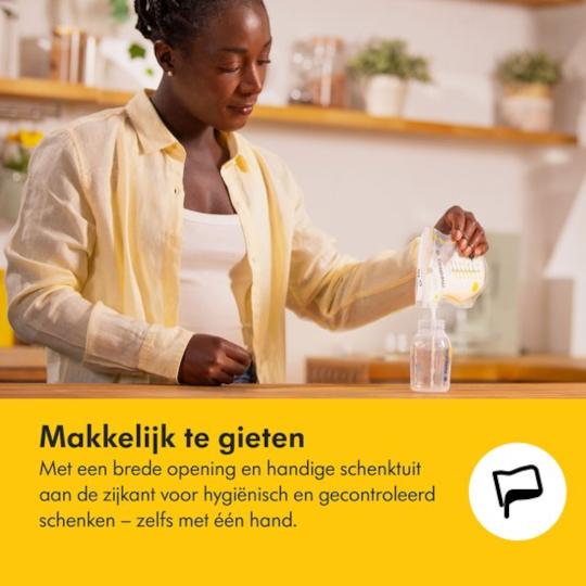 Medela Moedermelkbewaarzakjes met schenktuit (100st)