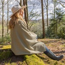 Lanaform Draagbare verwarmde poncho