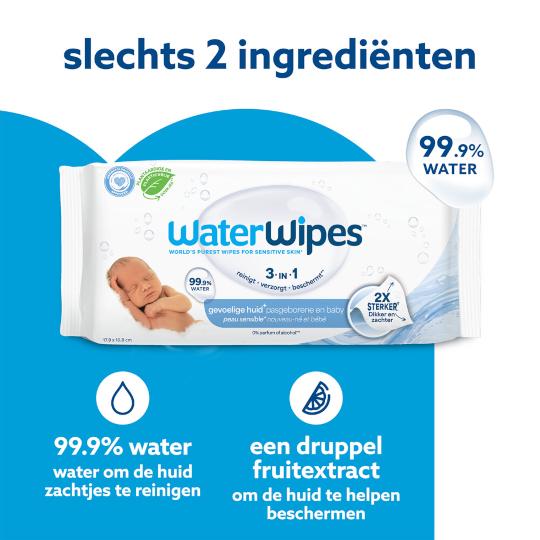 WaterWipes Vochtige doekjes BIO (60st)