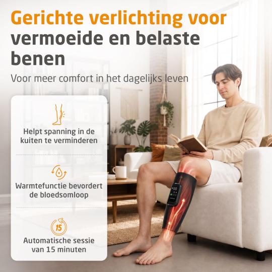 Medisana LM 200 Luchtcompressie-kuitmassageapparaat